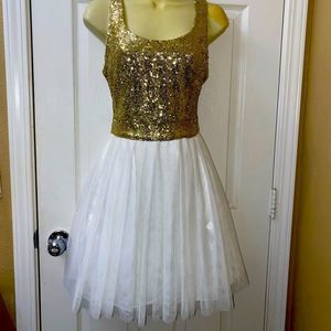 B DARLIN Sequin Dress Special Occasion Prom 9/10